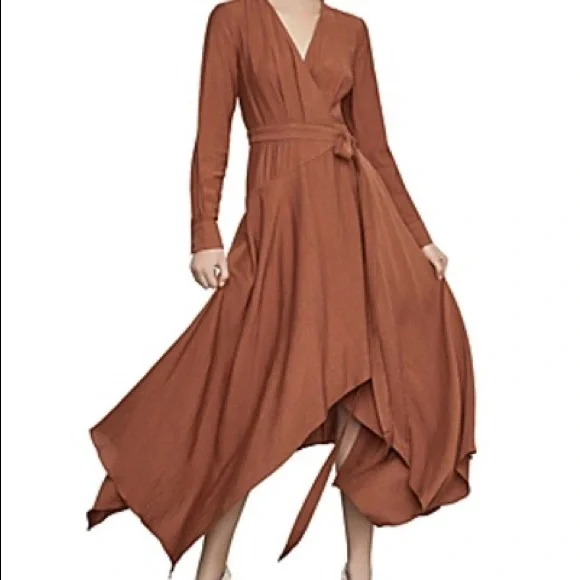 BCBGMaxAzria | Dresses | Flowy Bcbg Wrap Dress | Poshmark